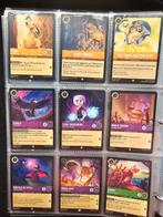 Lorcana set 3 Into The Inklands Non-foil, Ophalen, Zo goed als nieuw, Meerdere kaarten, Foil