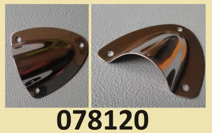 078120 Luchthapper uit glanzend gepolijst RVS. € 1,50., Watersport en Boten, Accessoires en Onderhoud, Nieuw, Overige typen, Ophalen of Verzenden