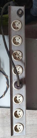 Stekkerdozen en stroomregelaars, Doe-het-zelf en Verbouw, Elektra en Kabels, Ophalen, Gebruikt