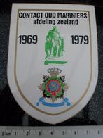 sticker con6tact oud mariniers afdeling provincie zeeland, Verzamelen, Stickers, Verzenden, Zo goed als nieuw, Bedrijf of Vereniging