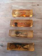 Glazen vintage messenleggers 5 stuks, Ophalen of Verzenden