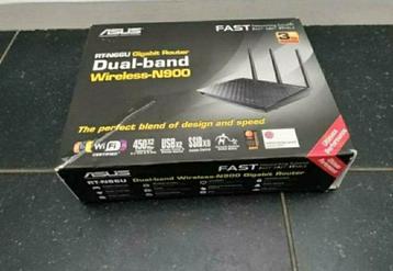ASUS,RTN66U,Dual-band Router,Wireless N900 Gigabit beschikbaar voor biedingen