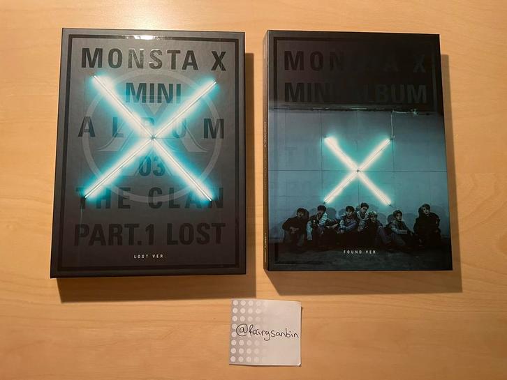 Monsta x the clan part 1: lost albums, Verzamelen, Muziek, Artiesten en Beroemdheden, Zo goed als nieuw, Cd of Plaat, Verzenden