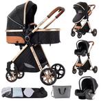 Nieuw! 3 in 1 Kinderwagen – Autostoeltje & Peuterzitje, Overige merken, Nieuw, Ophalen of Verzenden, Combiwagen
