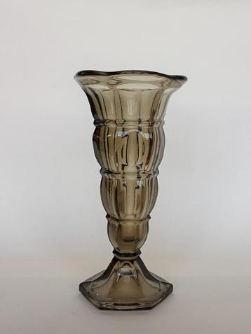 Vaas Ankerglas Bernsdorf Persglas Art Deco beschikbaar voor biedingen