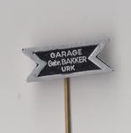 Auto Garage Bakker Urk speldje, Verzamelen, Speldjes, Pins en Buttons, Gebruikt, Niet vindbaar, Niet vindbaar, Speldje of Pin