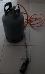 Dakbrander, incl volle gasfles 11 kg, Ophalen of Verzenden, Zwart, Overige materialen, 15 m² of meer
