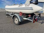 Boottrailer met Zodiac, Watersport en Boten, Ophalen, Minder dan 1500 kg, Overige typen, Minder dan 6 meter
