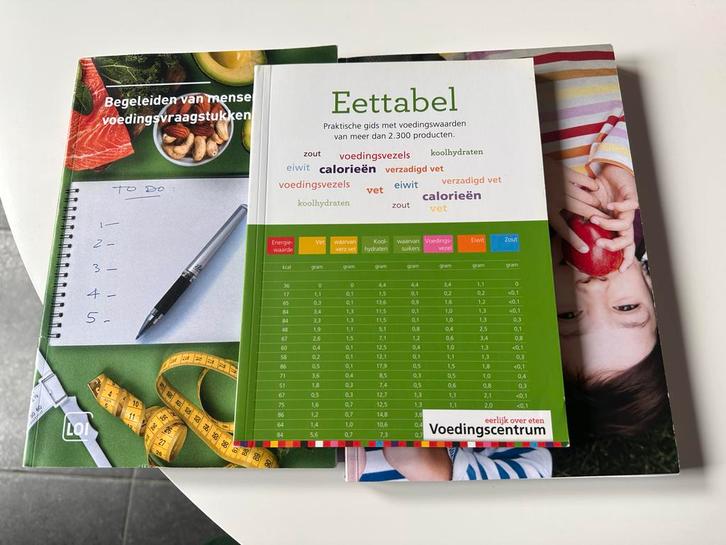 Voedingsboeken: Eettabel, Voedingsleer, Begeleiding, Boeken, Gezondheid, Dieet en Voeding, Gelezen, Dieet en Voeding, Ophalen of Verzenden