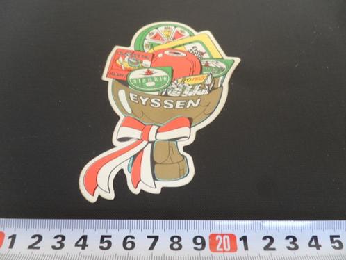 sticker EYSSEN kaas smeerkaas slankie, Verzamelen, Stickers, Zo goed als nieuw, Bedrijf of Vereniging, Ophalen