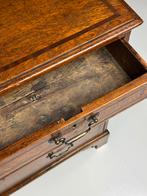 Engelse ladekast eiken 18e eeuw, Huis en Inrichting, Kasten | Ladekasten, Ophalen, Eikenhout, 50 tot 100 cm, Zo goed als nieuw