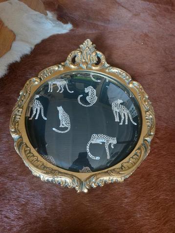 Barok Lijst met Bol Glas - Ca. 35cm beschikbaar voor biedingen