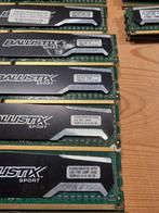 Ballistix 8gb pc3 ddr3 pc ram geheugen 12800u 2x4gb kit, Computers en Software, RAM geheugen, Gebruikt, 8 GB, DDR3, Ophalen of Verzenden