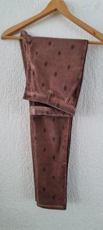 Expresso broek bruin met veertjes zgan maat 38/40, Maat 38/40 (M), Bruin, Expresso, Ophalen of Verzenden