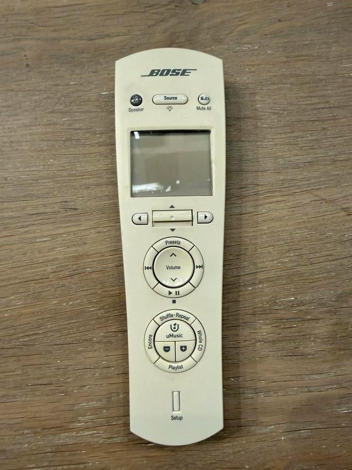 2x Bose RC48S2-40 Afstandsbediening, Audio, Tv en Foto, Afstandsbedieningen, Gebruikt, Origineel, Receiver of Versterker, Met display