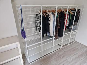 6x IKEA JONAXEL stellingkast - 50 x 51 x 173 beschikbaar voor biedingen