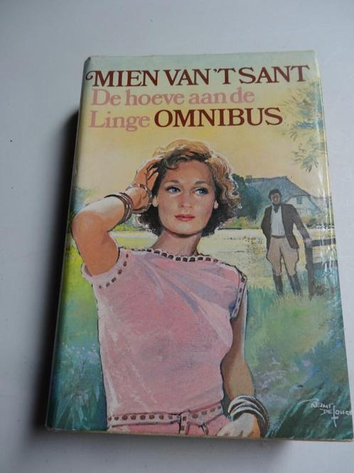 DE HOEVE AAN DE LINGE OMNIBUS Schrijver Mien van 't Sante, Boeken, Streekboeken en Streekromans, Gelezen, Ophalen of Verzenden