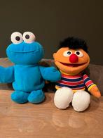 Leuke vintage knuffels Ernie en Koekiemonster, Ophalen of Verzenden, Gebruikt, Overige typen