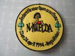 Scouting embleem, NAWELDA Hoge Rielen April 1994, Verzenden, Zo goed als nieuw, Embleem, Speld of Insigne