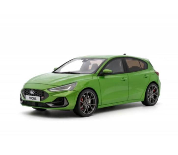 FORD FOCUS MK5 ST PHASE 2 GROEN 2022 1/18 OTTO MOBILE OT450, Hobby en Vrije tijd, Modelauto's | 1:18, Nieuw, Auto, OttOMobile