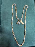 18Kt Goud - 73 Gr - KONING BICOLOR - KETTING, Ophalen, Nieuw, Goud