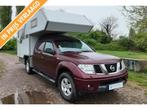 Nissan Navara 2.5 DCI AWD DC Pickup Offgrid camper., Caravans en Kamperen, Overige merken, Bedrijf, Diesel, Tot en met 4
