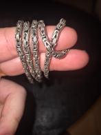 Zilveren Koningsketting (925) - 65 cm lang - Stevige Luxe Sc, Sieraden, Tassen en Uiterlijk, Kettingen, Ophalen of Verzenden, Nieuw