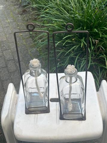 Olielampen - terraslampen - kandelaars  beschikbaar voor biedingen