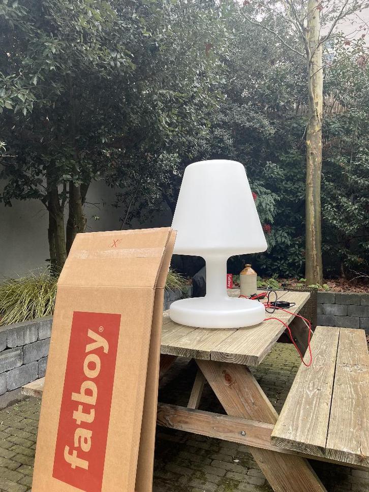 Gloednieuwe Fatboy Edison the Grand, Huis en Inrichting, Lampen | Tafellampen, Nieuw, 75 cm of meer, Kunststof, Ophalen