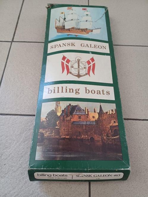 BILLING BOATS - SPANKS GALEON bouwdoos boot, Hobby en Vrije tijd, Modelbouw | Boten en Schepen, Gebruikt, Overige merken, Ophalen of Verzenden