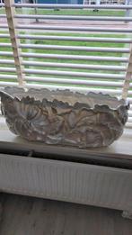 Brocante bloempot, Kunststof, Gebruikt, Minder dan 30 cm, Rond