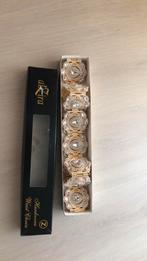 Mooie metalen riem in doos met diamanten licht kleur, Kleding | Dames, Riemen en Ceinturen, Ophalen of Verzenden, Zo goed als nieuw