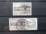 Ierland 2 stuks Atlantic, Postzegels en Munten, Ierland, Ophalen of Verzenden, Gestempeld