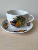 Portmeirion Pomona Antieke kop en schotel, Gebruikt, Ophalen of Verzenden, Overige stijlen, Kop(pen) en/of Schotel(s)