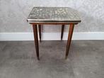 Vintage bijzettafel, Ophalen, Minder dan 45 cm, Minder dan 55 cm, Gebruikt