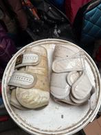 Witte beenbeschermers cob, Dieren en Toebehoren, Paarden en Pony's | Beschermers, Ophalen of Verzenden, Gebruikt, Rijden