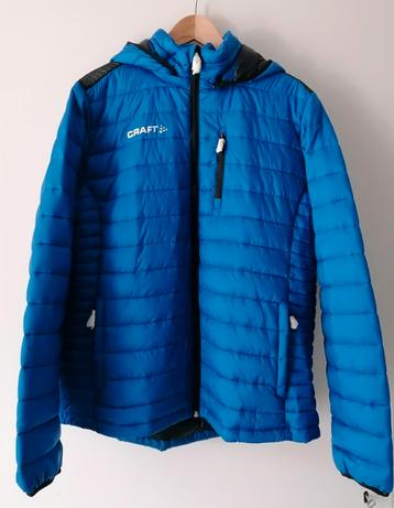 Nieuw:Prachtig CRAFT wind-waterafstotend gewatteerd jack XXL beschikbaar voor biedingen