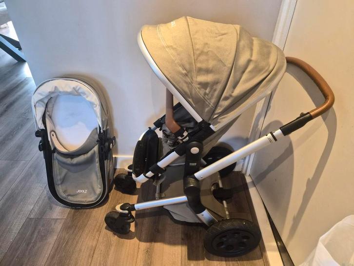 Mooie Joolz Day 2 Combi Elephant Grey | Inclusief Wieg & Zit, Kinderen en Baby's, Kinderwagens en Combinaties, Zo goed als nieuw