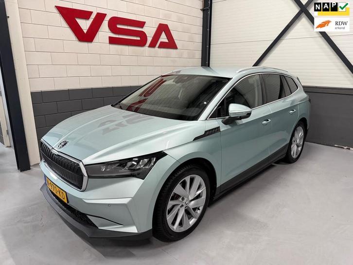 Skoda Enyaq iV 60|92% SOH|BTW auto|NAP|Carplay|Climate|Virtu, Auto's, Skoda, Bedrijf, Te koop, Enyaq, 360° camera, ABS, Achteruitrijcamera