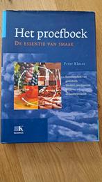 Peter Klosse Het proefboek de essentie van smaak, Boeken, Ophalen of Verzenden, Gelezen, Peter klosse