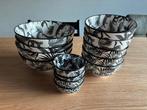 Schalenset Jungle, Huis en Inrichting, Keuken | Servies, Ophalen, Overige stijlen, Aardewerk, Schaal of Schalen