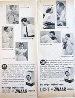 6 vintage advertenties reclames van SB stijfsel 1960, Ophalen of Verzenden, Gebruikt, Overige typen