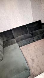 Groene hoekbank, Huis en Inrichting, Ophalen, Gebruikt, Vierpersoons of meer, 250 tot 300 cm