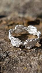 Prachtige Mattenklopper zilver ring, Nieuw, Ophalen of Verzenden, Dame of Heer, Zilver