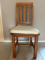 Eetkamerstoelen 6x, Huis en Inrichting, Stoelen, Ophalen, Gebruikt, Bruin, Vijf, Zes of meer stoelen