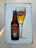 Texels Bier Reclamebord 30 bij 20 metaal, Verzamelen, Merken en Reclamevoorwerpen, Ophalen of Verzenden, Gebruikt, Reclamebord