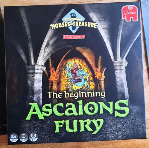 Ascalons Fury (escapespel met puzzels) van Jumbo, Hobby en Vrije tijd, Denksport en Puzzels, Zo goed als nieuw, Overige typen