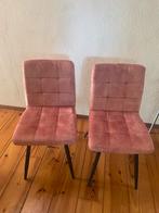 Leuke roze stoeltje, Huis en Inrichting, Stoelen, Ophalen, Twee, Overige kleuren, Metaal