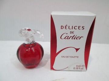 Cartier  DÉLICES DE CARTIER  parfum miniatuur