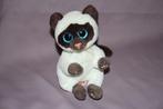 Nieuw TY Beanie Babies Bellies Miso Siames Cat poes knuffel, Ophalen of Verzenden, Zo goed als nieuw, Poes